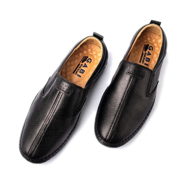 Giày lười nam cao cấp màu đen GBL27-1